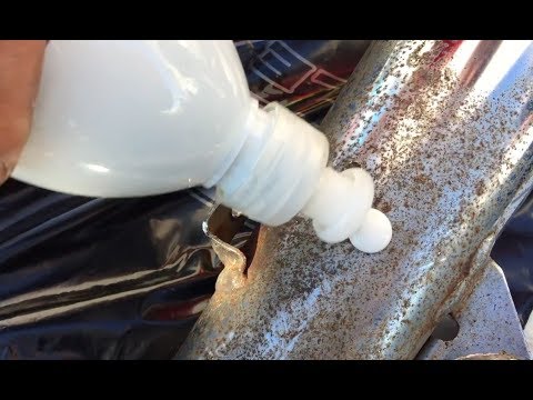 Como limpiar el cigueñal oxidado de una moto trucos