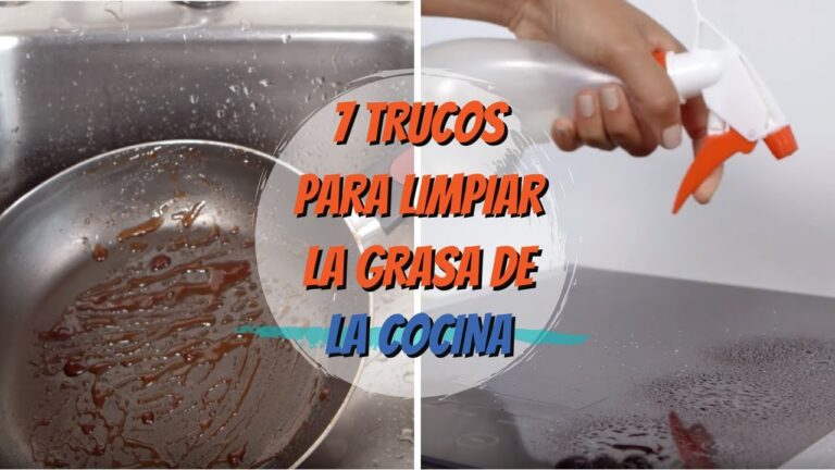 Aprende los 10 mejores trucos para limpiar la grasa de tu cocina ¡Fácilmente!
